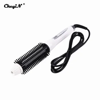 

2 in 1 Multifunctional Rotating Hot Hair Brush Curler Roller Rotate Styler Comb Styling Ceramic Curling Flat iron Hot Air Comb