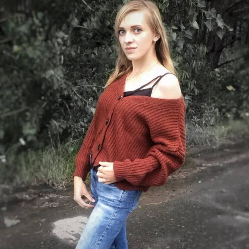 

2019 Sweater female Pullovers autumn sweater women's long sleeved Pullover female loose knit short shirt coat blouse