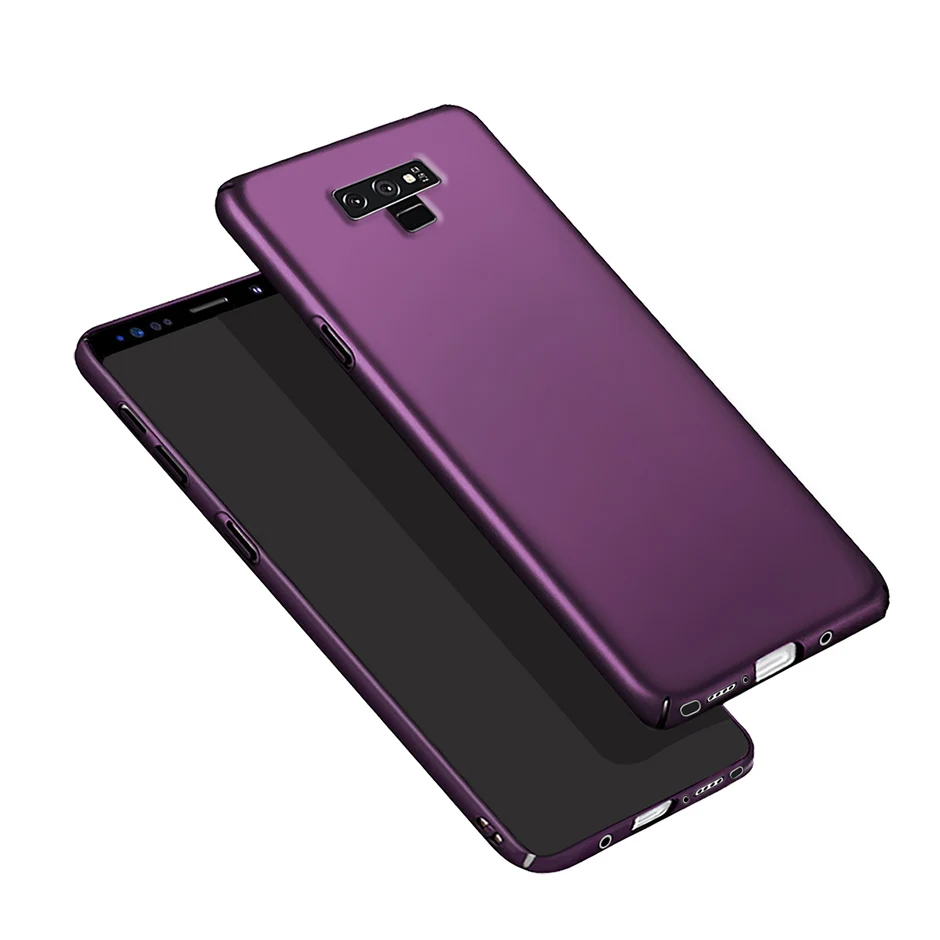

Luxury Frosted Phone Case For Samsung Note 9 Case N960U Hard Plastic Protective Back Cover For Samsung Galaxy Note 9 Note9 Dual