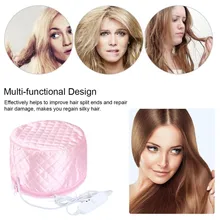 

Hair Steamer Cap Dryers Electric Hair Heating Cap Thermal Treatment Hat Beauty SPA Nourishing Hair Styling Care US/EU Plug
