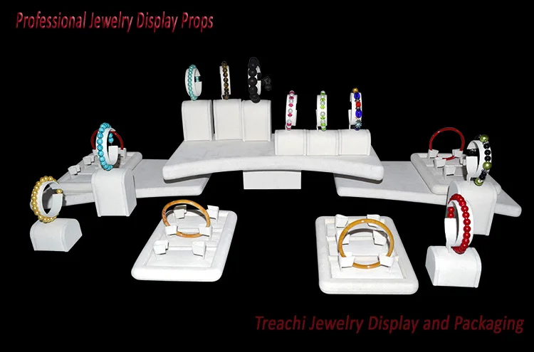 

Professional Jewelry Organizer Newest Bracelet Display Kit Combination Holder Stand Set Jewelry Counter Props for Bangle Ankle