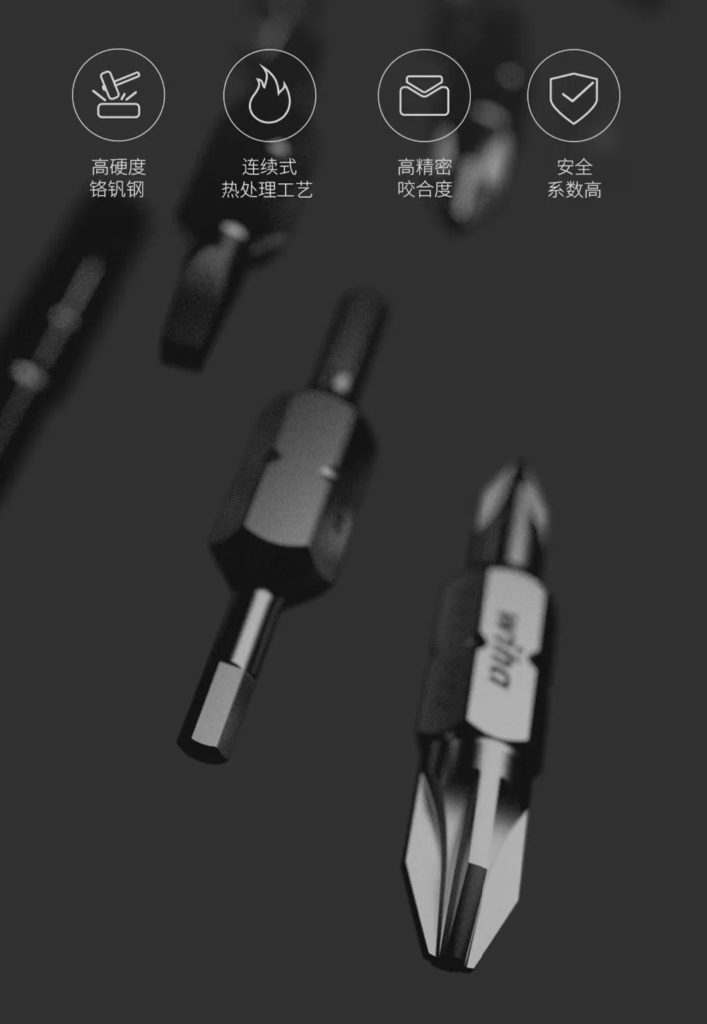 Набор отверток Xiao mi jia Wiha 26 в 1 со скрытым дизайном в журнале, прецизионные двухконцевые биты mi из хромованадиевой стали
