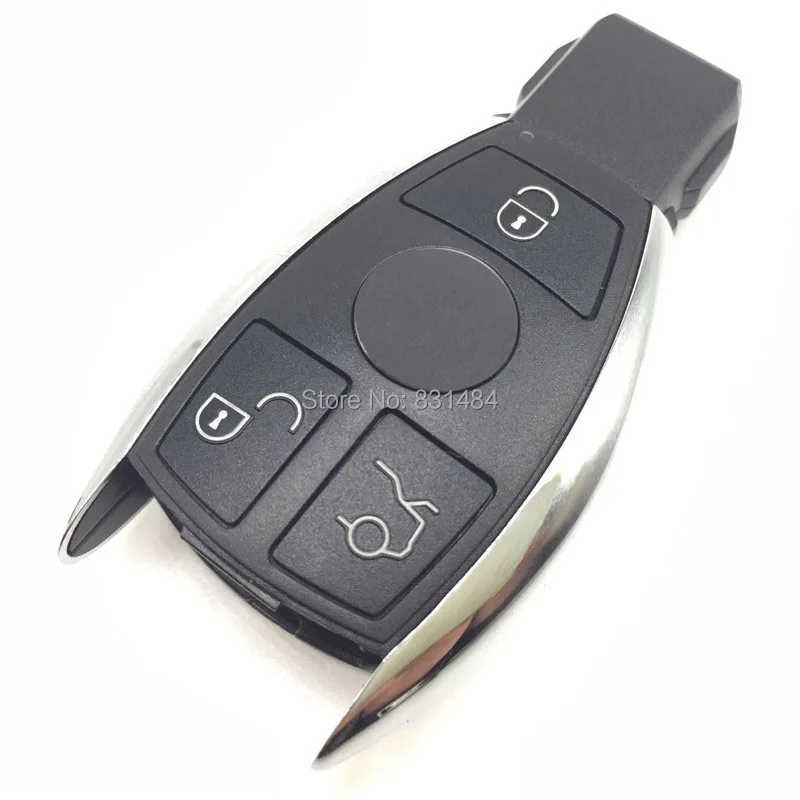 Prix pour Nouveau style shell key case pour Mercedes benz 3 boutons smart key case cover fob vente logo inclus Prix pour Nouveau style shell key case pour Mercedes benz 3 boutons smart key case cover fob vente logo inclus