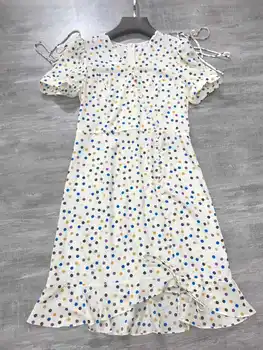 

New Wave Point Slim Short Sleeve Dresses for Summer 2020