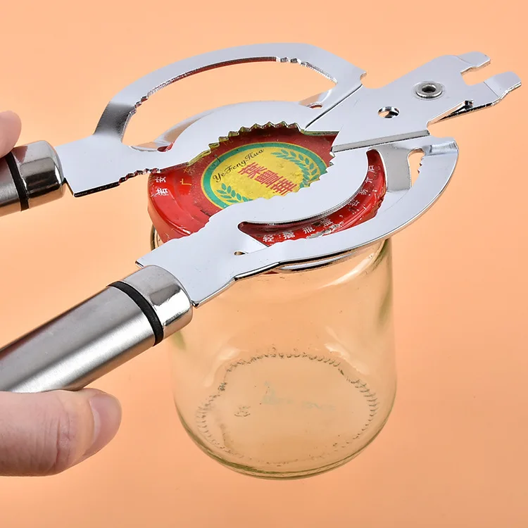 

yooap Bottle opener Multi-function powerful can opener Kitchen gadgets Special for food filling stainless steel