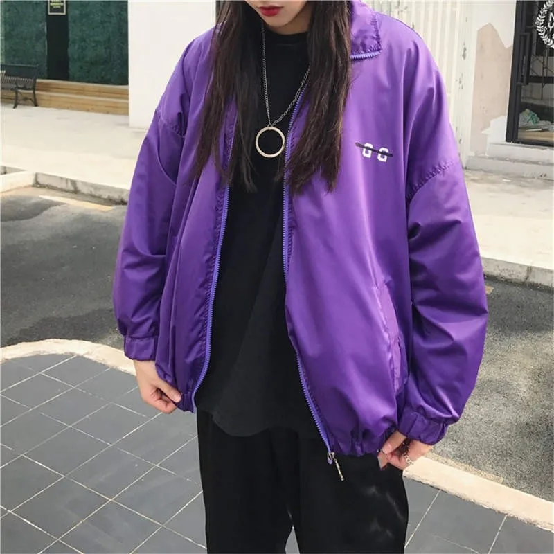 Neploe 2019 Harajuku куртка с воротником стойкой пальто буквенным принтом модная верхняя