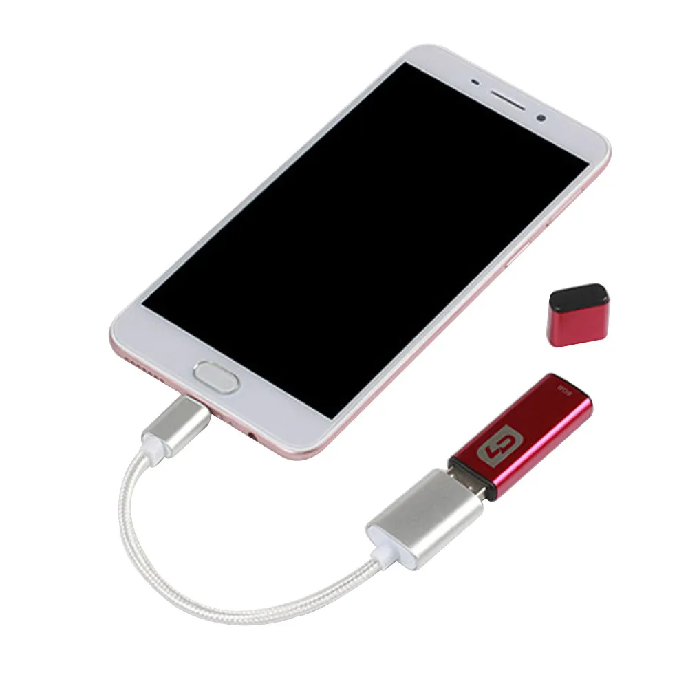 Металлический USB 3,1 type C штекер USB 2,0 Женский кабель OTG Синхронизация данных конвертер адаптер Длина кабеля 15 см для IOS Android телефон