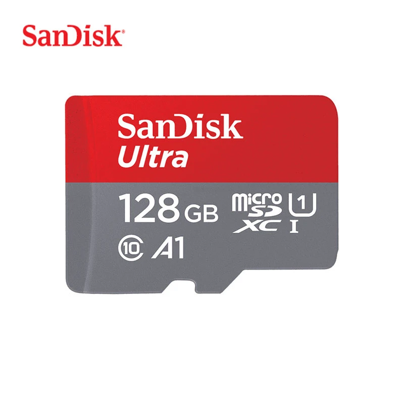 Лучший SanDisk MicroSD карты 128G 64G 32G 16G C10 U1 A1 карты памяти Micro карты для телефона компьютер SDXC SDHC скорость до 98 м с