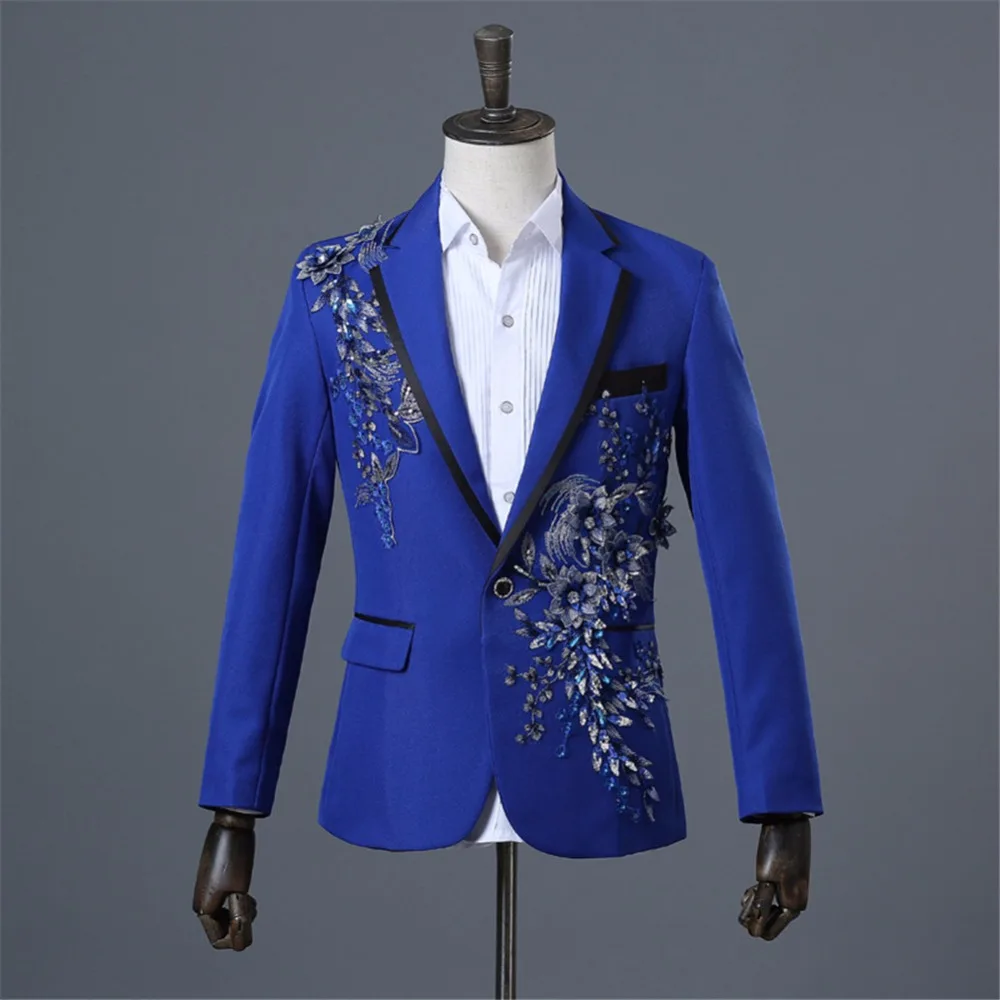 Appliqued Men Blazer (25)