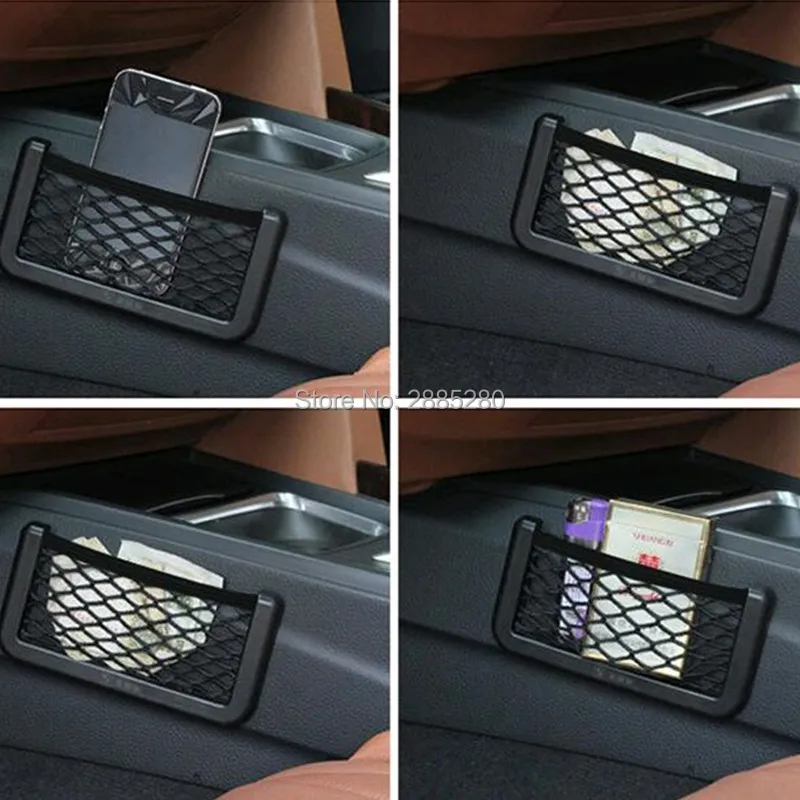 car Storage Mesh Net Bag Holder Pocket Organizer for mini cooper f55 bmw f34 golf gti mazda 6 interior peugeot 2008 308 audi a6 car Storage Mesh Net Bag Holder Pocket Organizer for mini cooper f55 bmw f34 golf gti mazda 6 interior peugeot 2008 308 audi a6