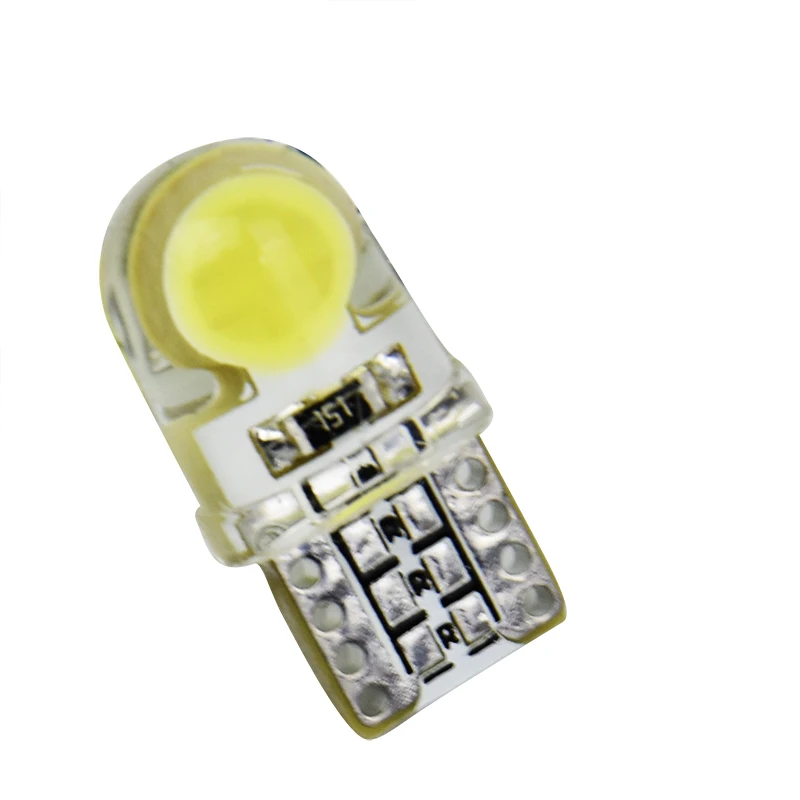 

T10 W5W WY5W 168 2825 Car Interior Dome Light Silica Gel COB LED Bulbs Silicone Shell Auto Wedge parking light Turn Side Lamps