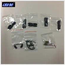 Original crash pack parts for DM003 rc drone (5 sets blades+1set motors+1set blade protectors+1set feet)