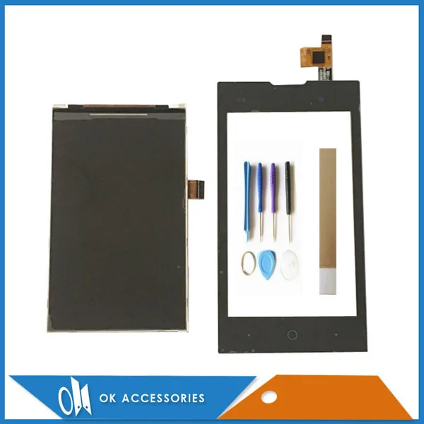 

For ZTE Kis 2 II Max V815W V815 LCD Display With Touch Screen Black Color With Tools and Tape