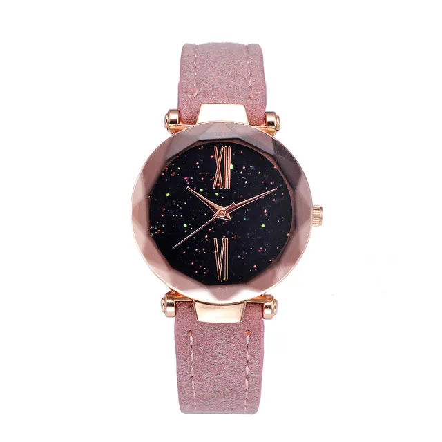 Women Dress Watches Pink Temperament PU Band Fashion Ladies Wristwatch Creative Women Dress Watches Pink Temperament PU Band Fashion Ladies Wristwatch Creative