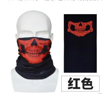 

Halloween Motorcycle Skull 2022 Outdoor Scarf Mask Windproof Variety Turban Magic Scarves Face Ski Man Skull Neck Bandanas