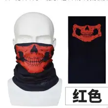 Хэллоуин Мотоцикл Череп уличный шарф маска ветрозащитный различные тюрбан Волшебные шарфы лицо лыжный человек череп Шеи Банданы