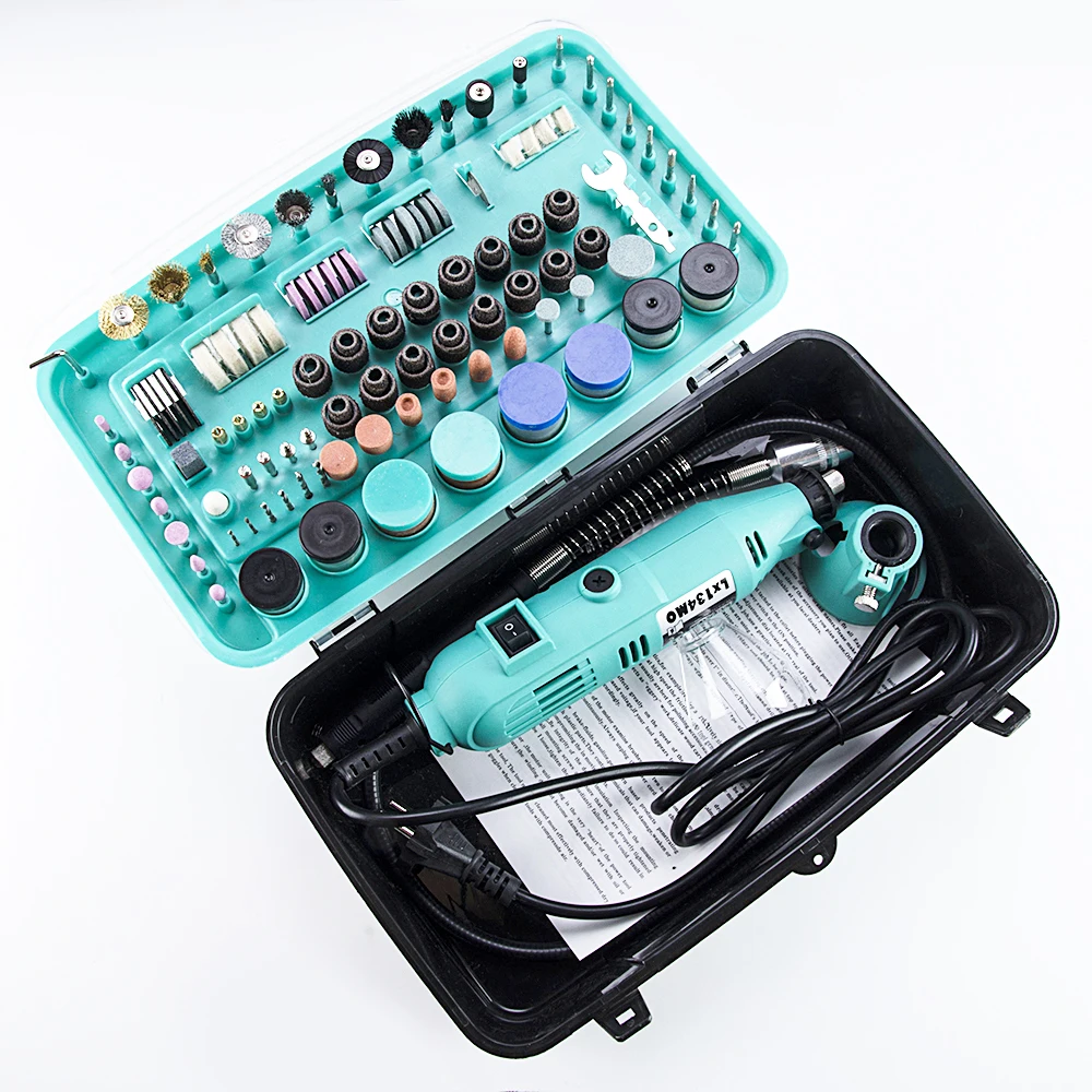 SSOOGTECH Drill Electric Rotary Tool 220V 180W with Flexible Shaft and