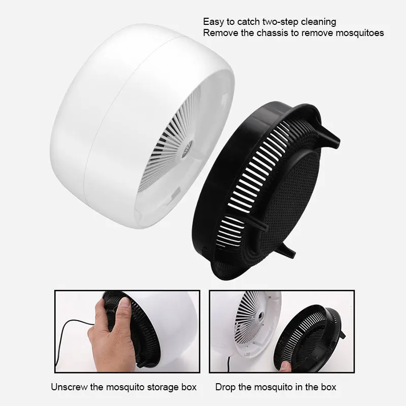 DC5V 5W Mosquito Killer USB power Электрический домашний Жук Zapper UV светодиодный ночник лампа ловушка для насекомых анти-Отпугиватель для комаров DA