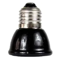 Новый E27 Мини Инфракрасный Керамика Отопление лампы Лифт Глобус лампы для животных, рептилий-черный, 100 Вт