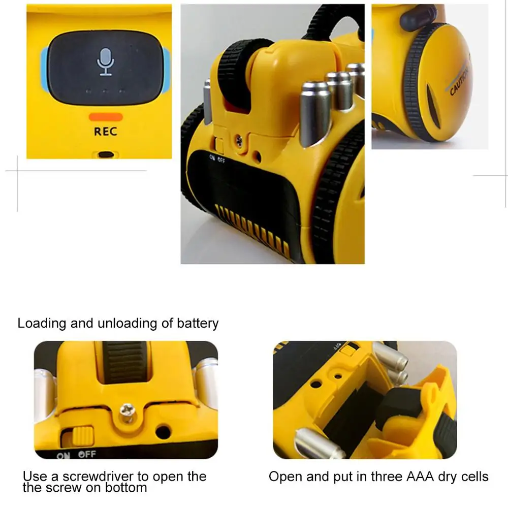 2019 New Toy Robots for Kids Dance Voice Command Touch Control Toys Interactive Robot Cute Toy Smart Robotic for kids Gifts