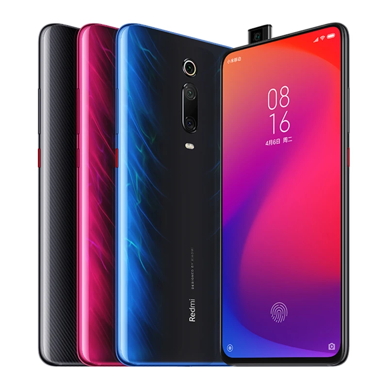 Pаспродажа Оригинальный Xiaomi mi 9T 6 ГБ 128 мобильный телефон Snapdragon 730 48MP AI сзади Камера 4000 мА ч, 6,39
