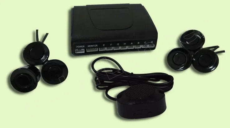 Car Parking Sensor Kit no monitor Display 8 Sensors 44 Colors for option Reverse Assistance Backup Radar System park assistance