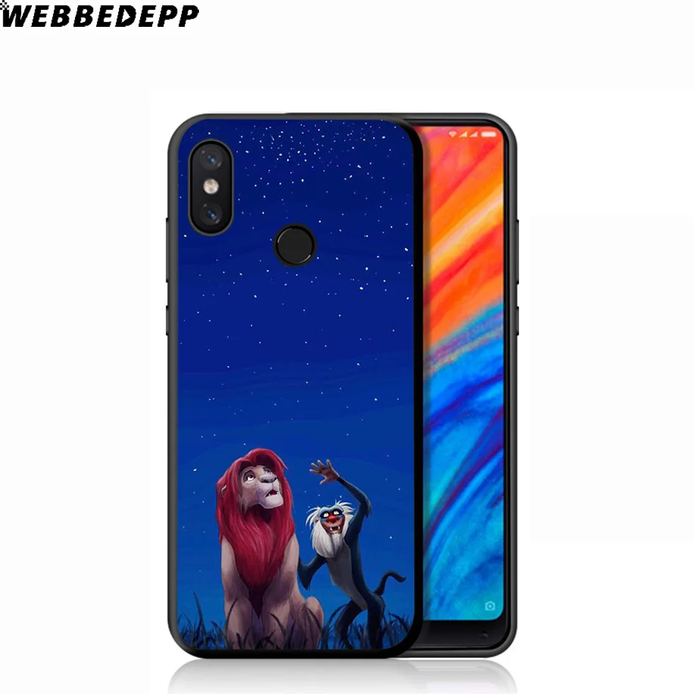 WEBBEDEPP «Король Лев», мягкий чехол для Xiaomi mi 9T 9 8 SE 6 A1 A2 A3 Lite mi A1 mi A2 mi A3 mi F1 макс 3 mi 8 CC9E CC9