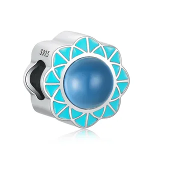

ZMZY New Design Original 100% 925 Sterling Silver Charms Dream Flower Beads Fit Pandora Bracelets DIY Women Jewelry