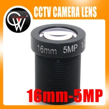 10pcs/lot HD 5mp 16mm lens cctv lens IR Board 1/2.5″ M12x0.5 view 50m for Security IP Camera