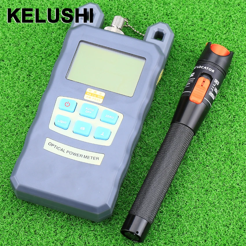 KELUSHI Fiber Optical Power Meter Cable Tester FC/SC connectors 70