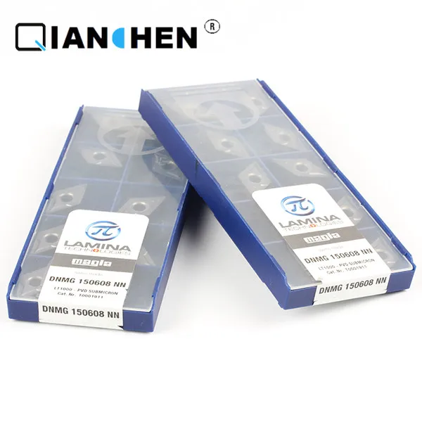 

Genuine original high quality high-performance LAMINA DNMG 150608 NN LT10 (10pcs/lot) tungsten Carbide Cutting tools inserts