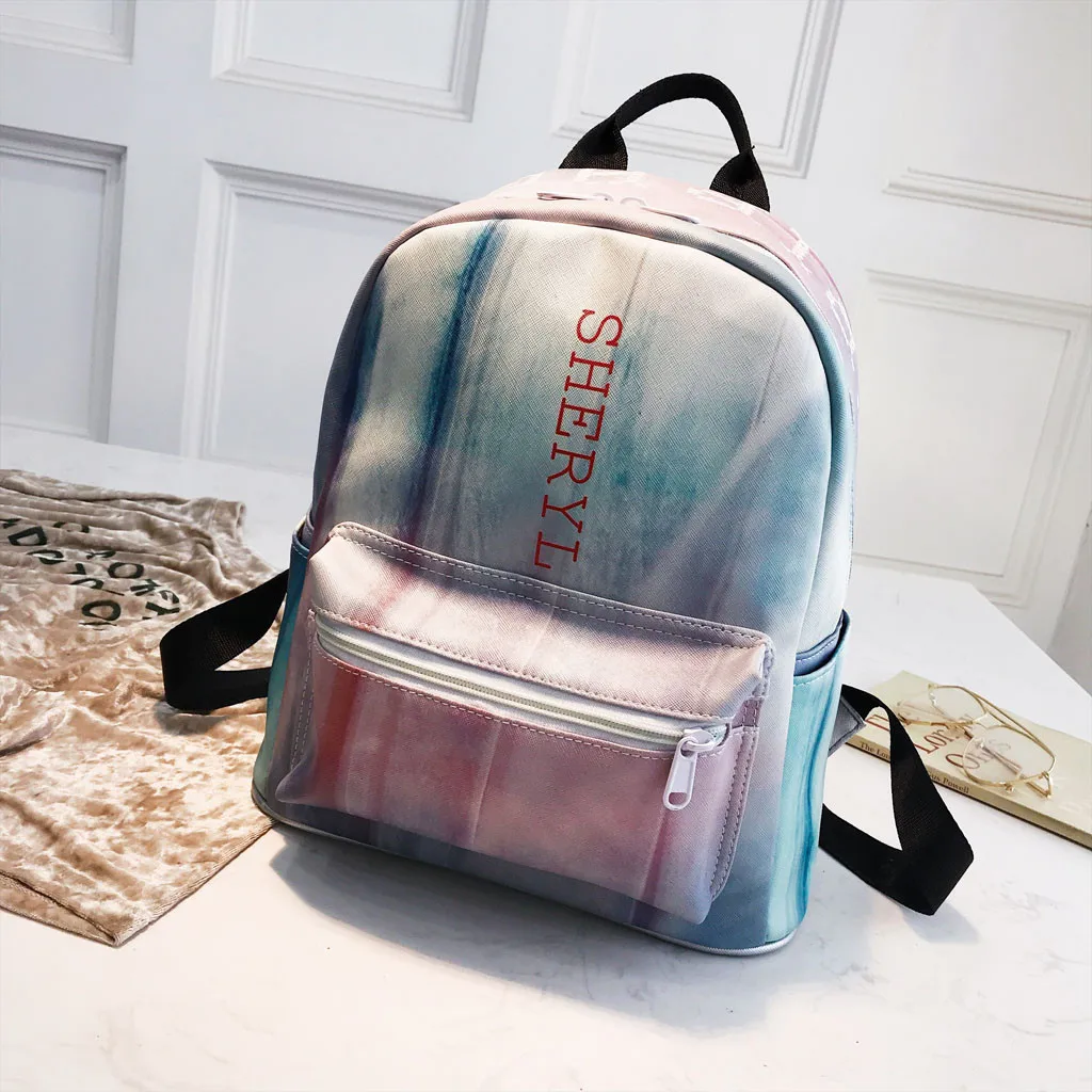 

2019 Instyle Bags Hot Sale Fashion Women Large Capacity Shoulder Bag Student Backpack Travel Couple Bag Mochila de buen aspecto