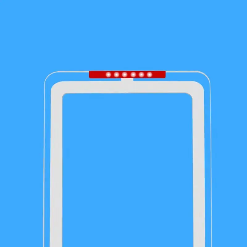 Commodity electronic alarm security door AM 58khz eas system antenna gate for garment store anti-theft TX+RX