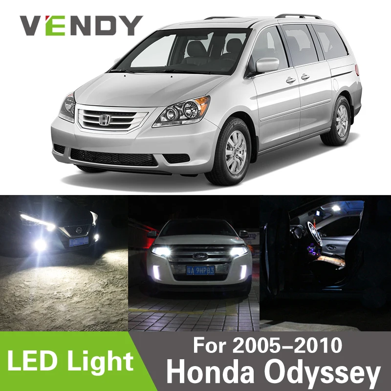 VENDY 1 шт. светодиодный светильник для 2005-2010 Honda Odyssey для заднего тормоза разрешение на парковку пластина купольная карта двери багажника лампа