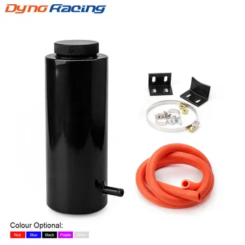 

800ML Cylinder Radiator Overflow Reservoir Coolant Tank Universal Can Black Blue Red Purple Silver YC101142