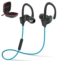 

Wirelss Bluetooth Headphones CSR Chip Earphones Sport Running Portable Headsets Earphone Bluetooth with Mic headset box as Gift