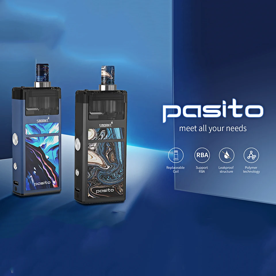 Original Smoant pasito Kit&nbsp;with 1100mAh Top Adjustable&nbsp;airflow&nbsp;control&nbsp;system Innovatively&nbsp;rebuildable&nbsp;pod&nbsp;system&nbsp;E Cigarette (19)