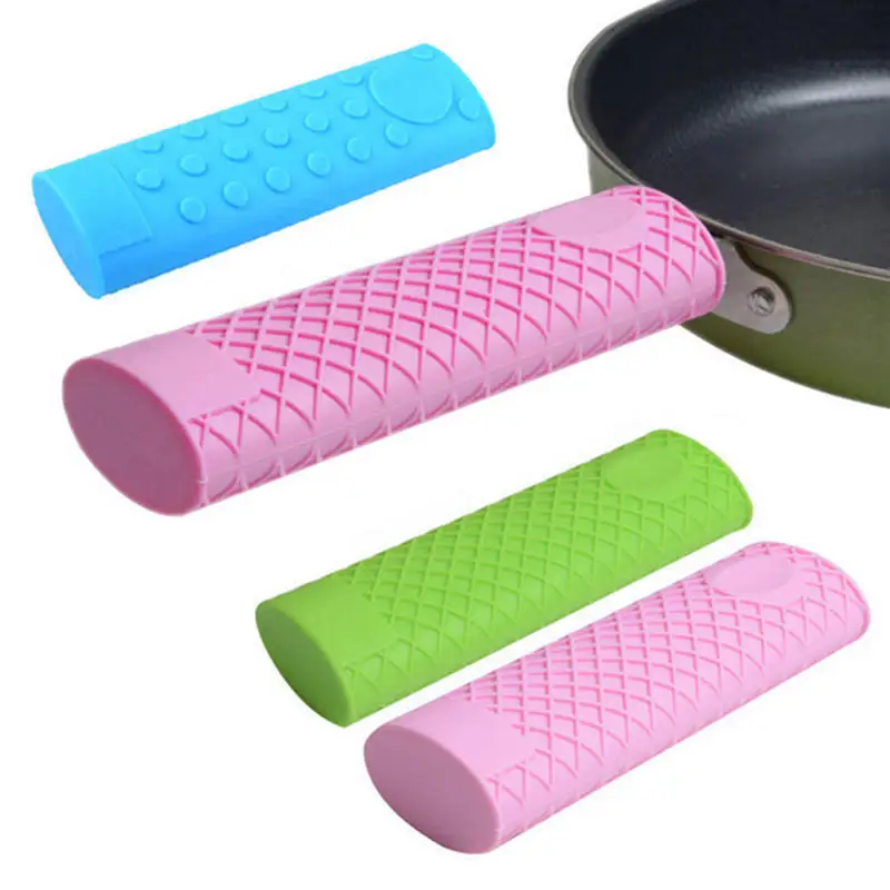 Hoomall Pan Handle Cover Kitchen Silicone Pot Pan Handle Mitt Cover