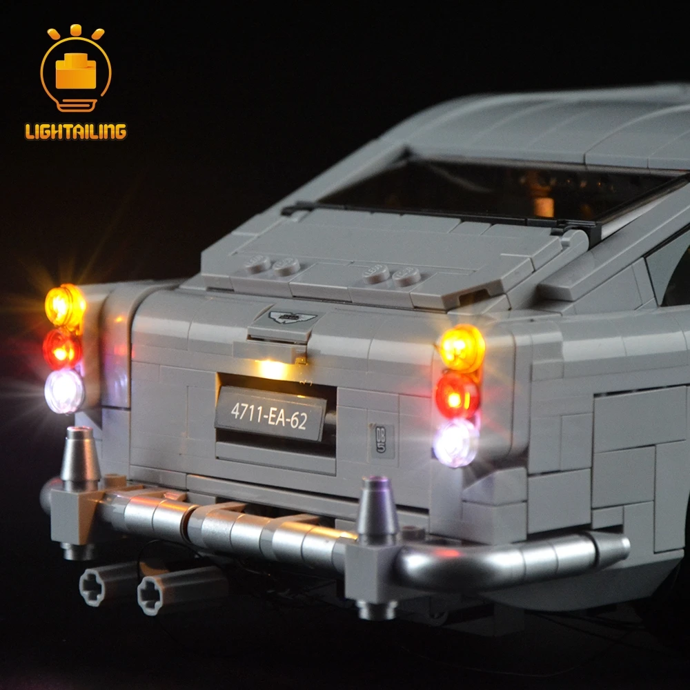 Комплект светодиодного освещения для Creator James Bond Aston Martin DB5 комплект осветительных