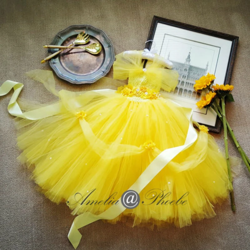 Princess belle tutu dress Clearance