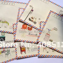 Печатные милые подарочные конверты с картами разных цветов