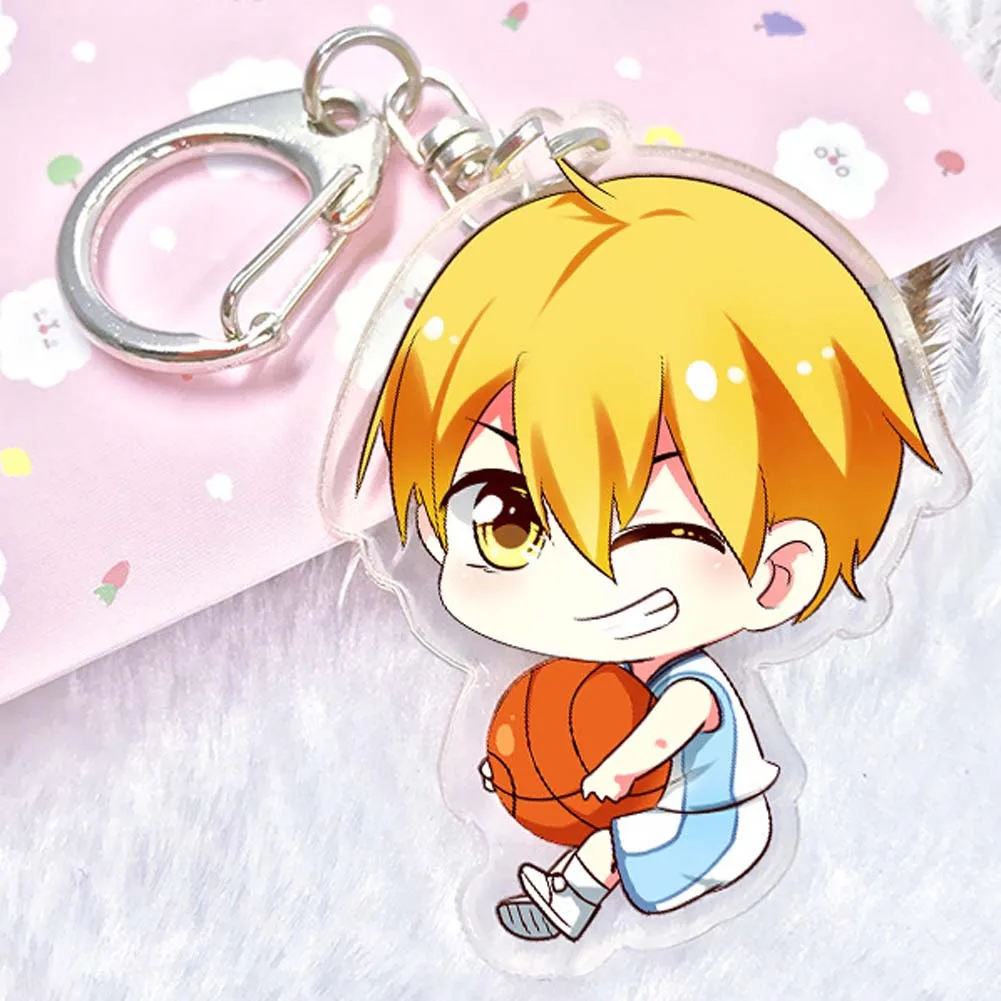 Kuroko No Basket Akrilik Keychain Liontin Kunci Mobil Aksesoris