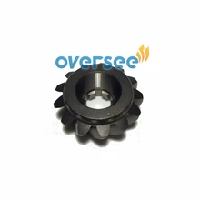OVERSEE Pinion 697-45551-00-00 For Yamaha 2 STROKE 48HP 50HP Outboard Engine