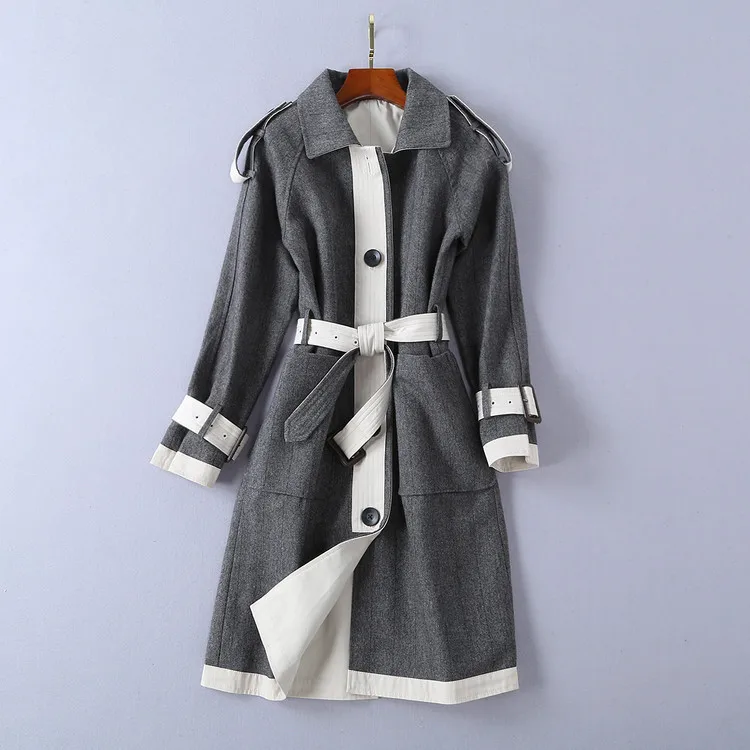 Automne Femelle Européenne Marque Défilé 11l610 Manteau Et De Designer D'hiver 2018 Impression Mode qAq60gPw