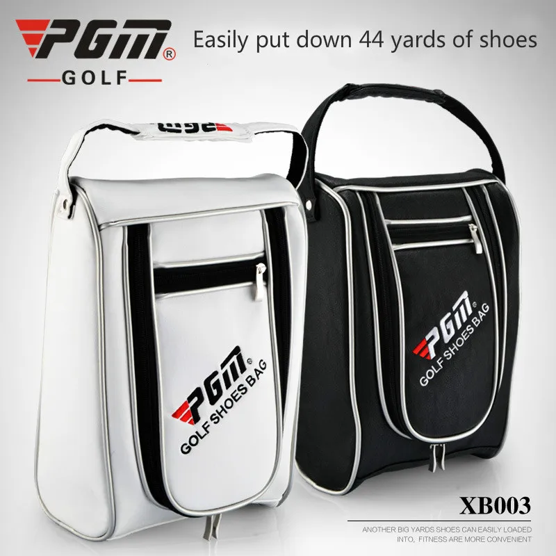 

PGM Golf Bag Golf Shoes Bag Shoes Bag Golf Goods Black White Bag