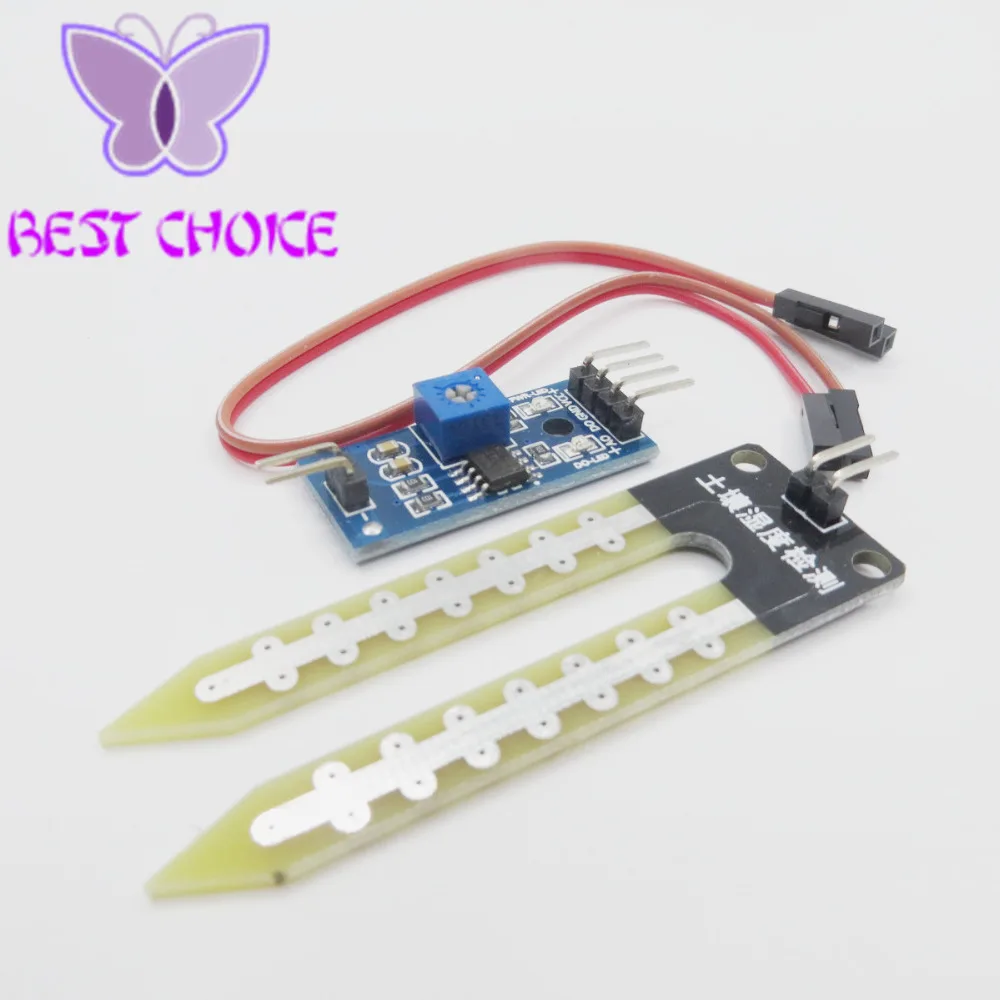 Soil Hygrometer Humidity Detection Module Moisture Water Sensor for