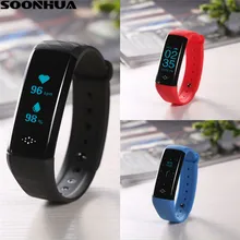 M2S смарт-браслет с bluetooth сердечного ритма крови Давление для отображения данных по содержанию кислорода в крови группа Фитнес трекер часы oled-дисплей