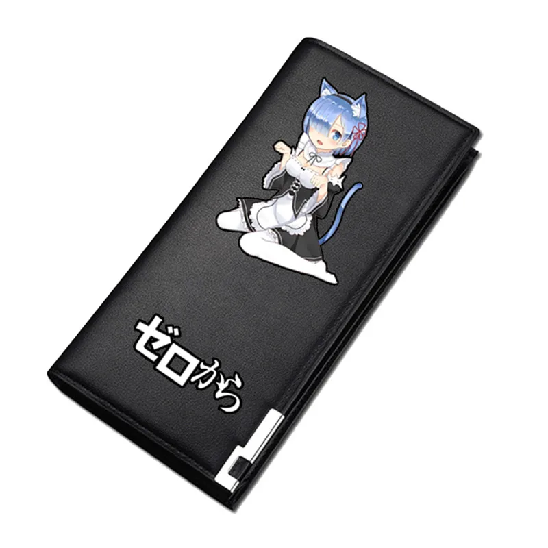 Re:Life in a different world от zero Rem Ram сексуальный женский длинный кошелек из искусственной