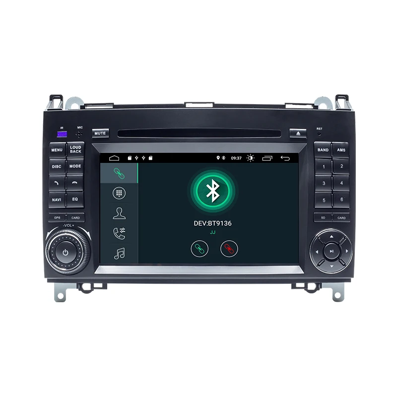 Best 2din Android 9 Car Radio DVD Multimedia for Mercedes Benz Sprinter W906 B200 BClass W169 W245Viano VitoW639 Navigation Head Unit 2
