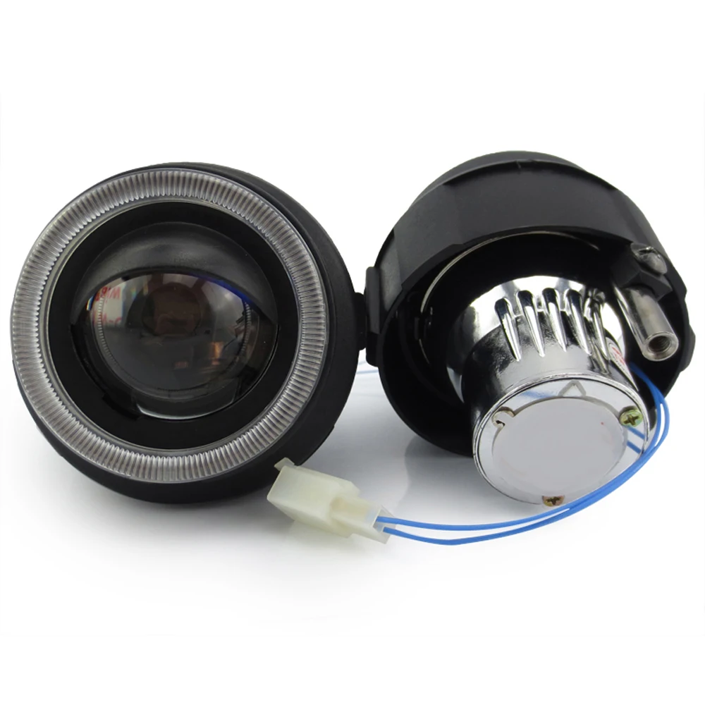 

Front bumper optical bifocal lens sport light fog lights headlights house for nissan patrol pathfinder qashqai replacement parts